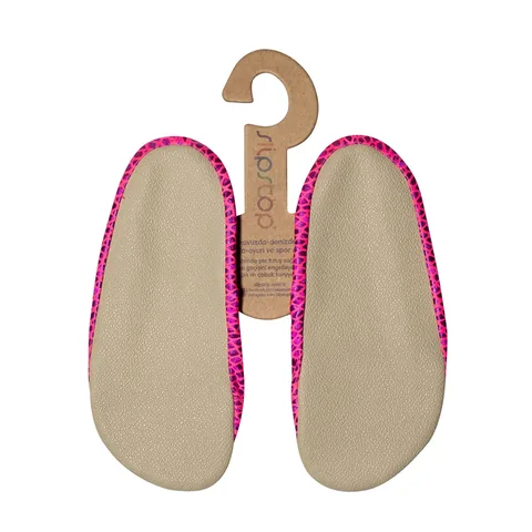 Slipstop 27-29 Mädchen Rutschfeste Schuhe Rubin