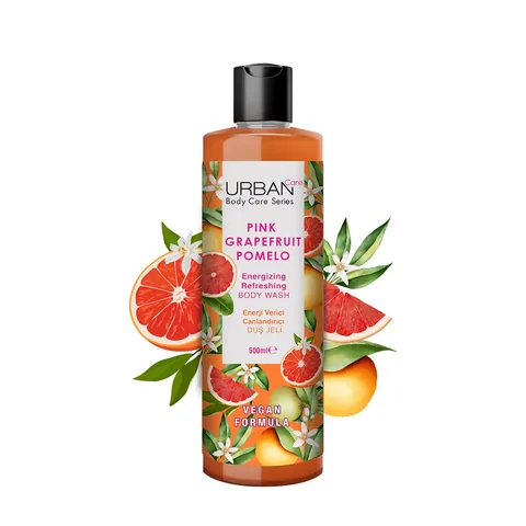 Urban Care Pink Grapefruit & Pomelo Revitalizing And Moisturizing Shower Gel 500 ml