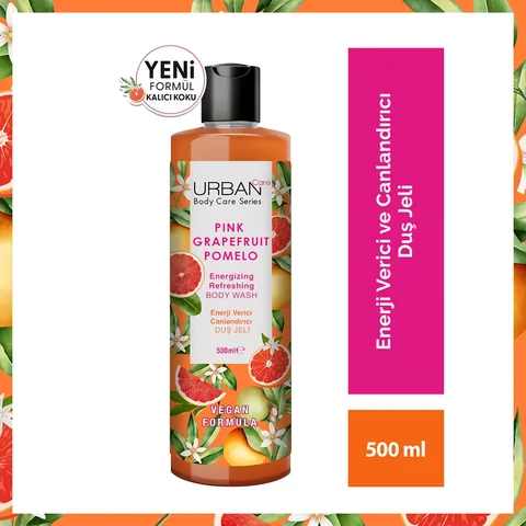 Urban Care Pink Grapefruit & Pomelo Revitalizing And Moisturizing Shower Gel 500 ml