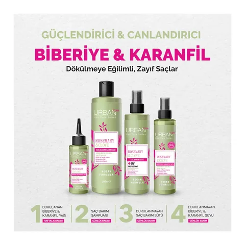 Молочко для волос с розмарином и гвоздикой 200 мл от Urban Care