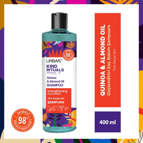 Urban Care Kind Rituals Shampoo Quinoa&almond 400 ml