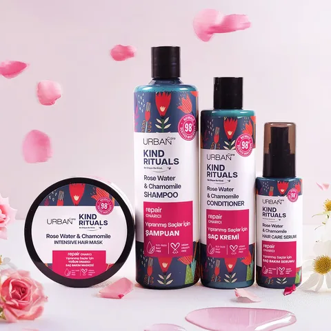 Маска для волос Urban Care Kind Rituals с розовой водой 230 мл