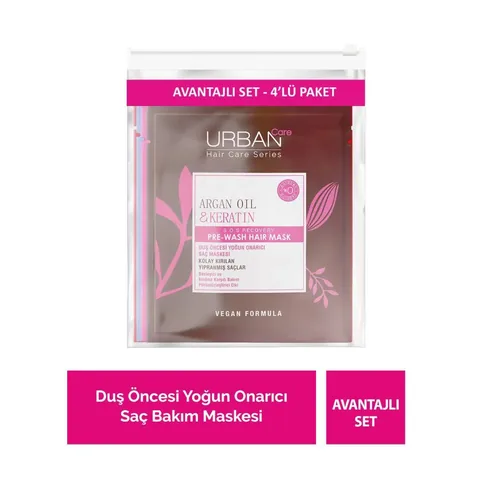 Urban Care 4-pcs Hair Mask Set 4 x50 ml