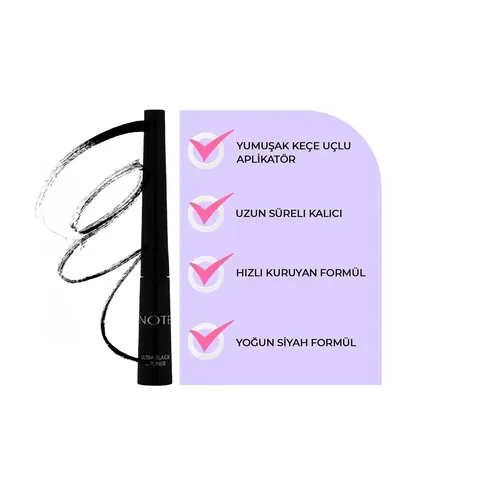 Подводка для глаз Note Ultra Black