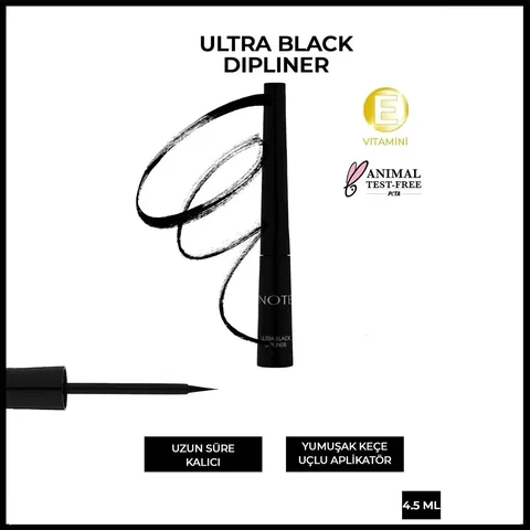 Подводка для глаз Note Ultra Black