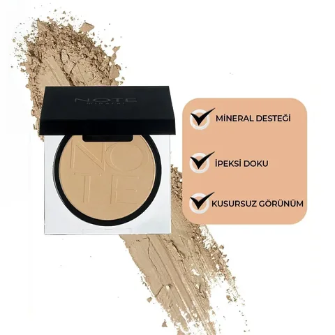 Note Mineral Puder 10g - Seidiges Matt-Finish, Hautpflege-Boost