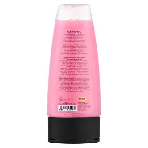 Bee Beauty Vanilla And Raspberry Shower Gel 250 ml