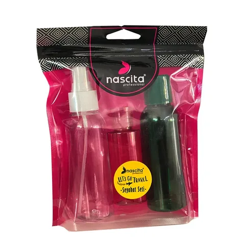 Набор цветных бутылок Nascita из 3 штук 0008
