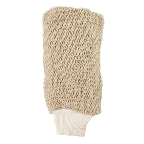 Nascita Sisal Elastische Massagehandschuh Tasche 0013