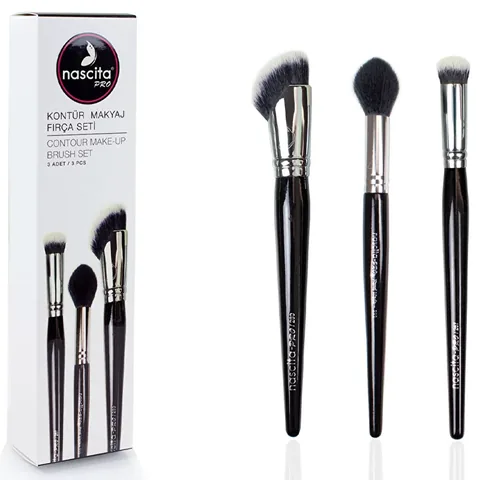 Nascita Pro Konturpinsel Set - 5 essentielle Make-up Werkzeuge