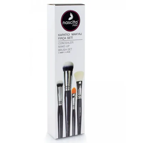 Набор кистей для макияжа Nascita Pro Concealer 4 шт.