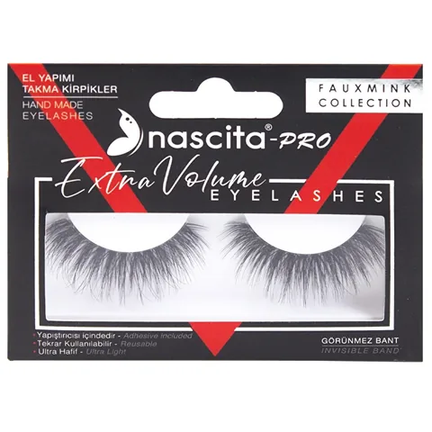 Накладные ресницы Nascita Pro Искусственный норковый эффект 106
