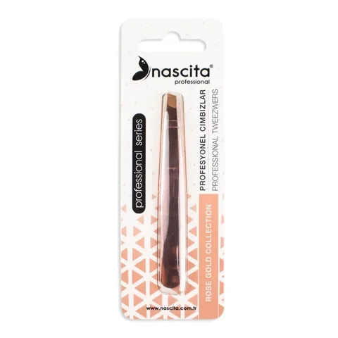Профессиональные пинцеты Nascita Rose Gold