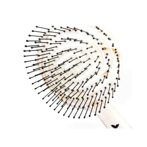 Nascita 3 D Round Hair Brush - White