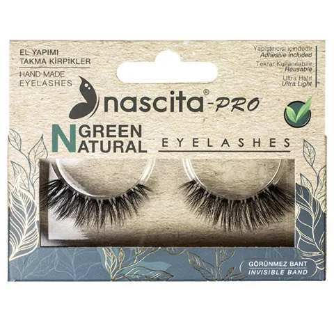 Накладные ресницы Nascita-pro Green Natural - 110