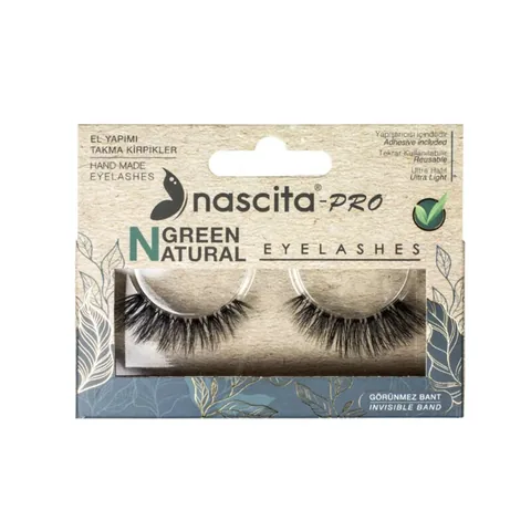 Накладные ресницы Nascita-pro Green Natural - 110