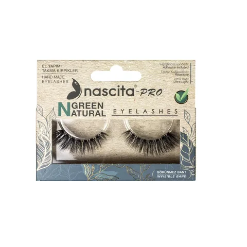 Накладные ресницы Nascita-pro Green Natural - 110
