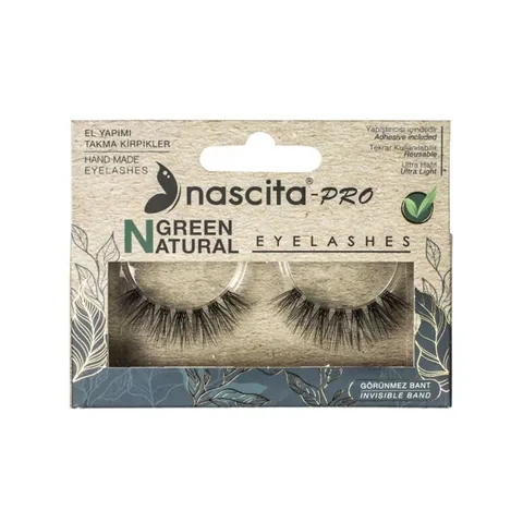 Накладные ресницы Nascita-pro Green Natural - 113