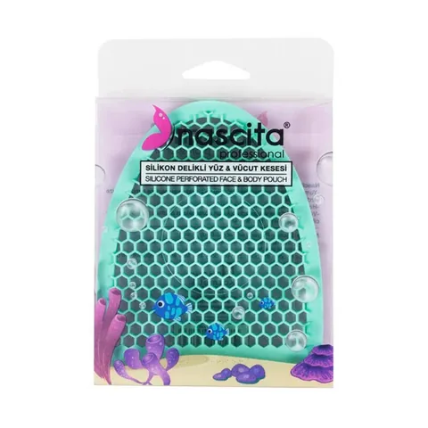 Nascita Silicone Perforated Face And Body Glove - 09