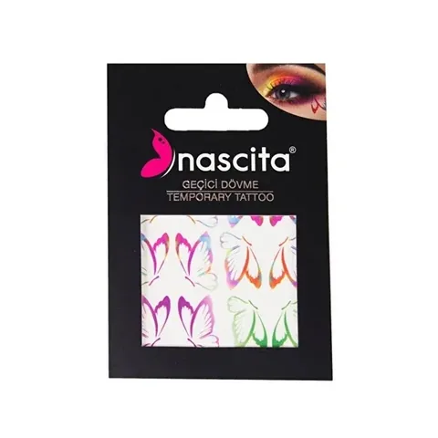Nascita Schmetterling Temporäres Tattoo - 1 Stück