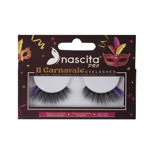 Накладные ресницы Nascita Carnavale цветные 127