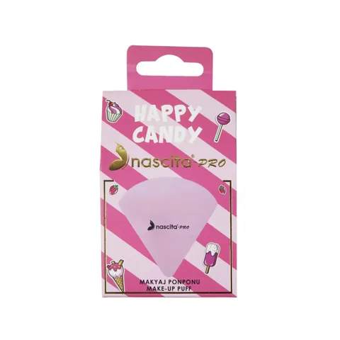 Пуховка для пудры Nascita Happy Candy