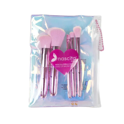 Nascita Reise 5-teiliges kompaktes Make-up-Pinselset