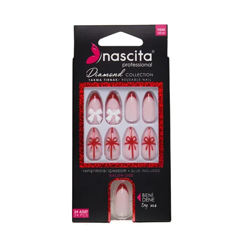 Nascita Stoned Kunstnägel S261 - 24-teiliges