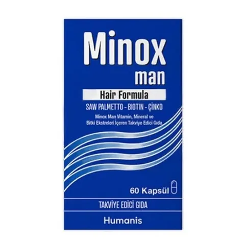 Minox Mann Haarwachstums-Kapseln - 60 Stück