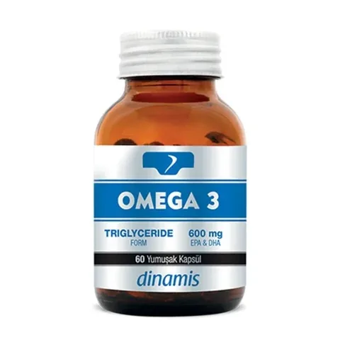 Динамис Омега 3 600 мг EPA-DHA 60 мягких капсул