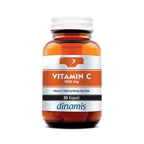 Dinamis Vitamin C 1000 mg - Immunsupport & Antioxidans 30 Kapseln