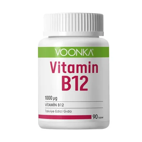 Voonka Vitamin B12 Food Supplement 90 Tablets