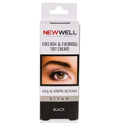 New Well Eyebrow Eyelash Dye Black