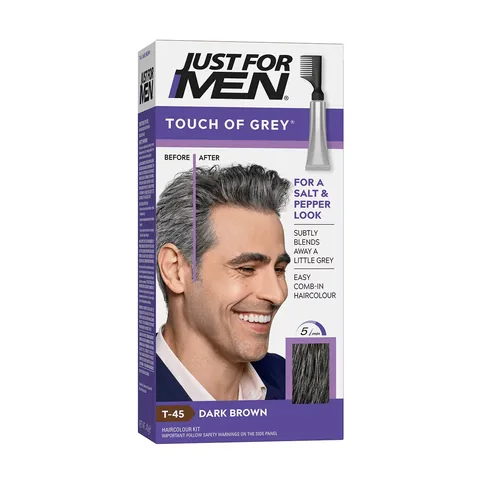 Краска для волос Just For Men Touch Of Grey Темно-коричневая