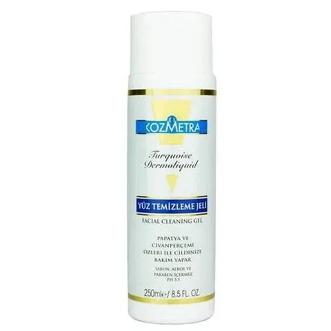 Гель для умывания лица Kozmetra Турquoise Dermoliquid 250 мл