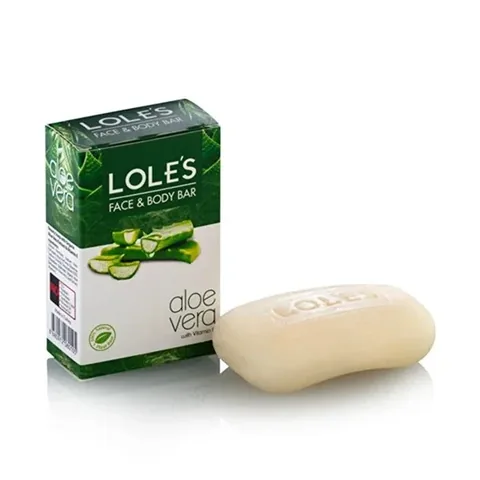 Lole's Bio Aloe Vera Seife mit natürlichen Ölen, 100g
