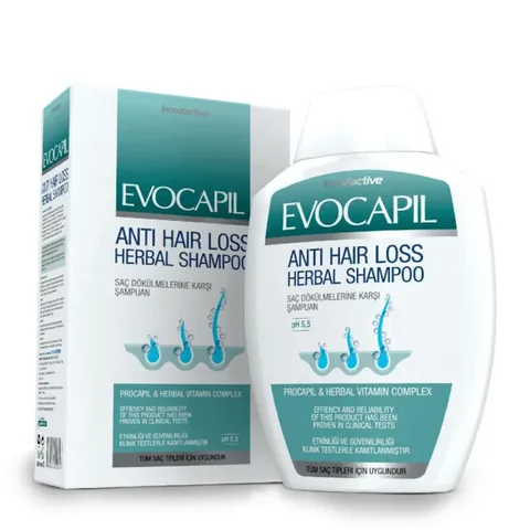 Evocapil Kräutershampoo gegen Haarausfall und für Haarwachstum - 300ml
