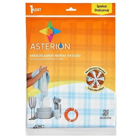 Кухонное полотенце Asterion из микрофибры - без ворса, быстро сохнущее