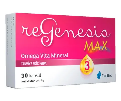 Exeltis Regenesis Max Omega-3 30 Capsules