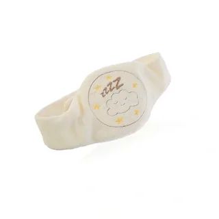 Ceinture aux noyaux de cerise écru Babyjem pour soulager les gaz de bébé