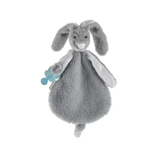 Babyjem Lapin Gris Doudou & Attache-Sucette Jouet
