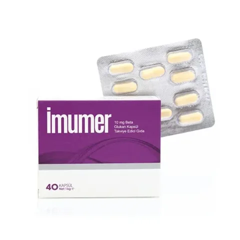 Miraderm Iumer 10 mg Beta-Glucan Kapseln - Immunsupport 40 Stück