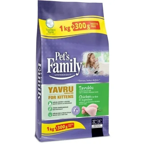 Hundefutter für Kätzchen 1000g