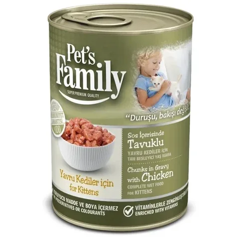 Hundefutter in Sauce für Kätzchen, 400g