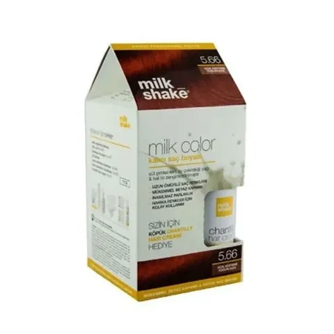 Milchshake 5.66 Intensivrot Permanente Haarfarbe