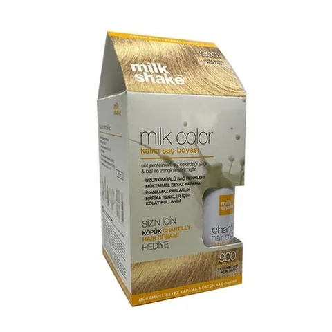Краска для волос Milk Shake Молочный Цвет 900 - Светлый Блондин - Пена Подарок