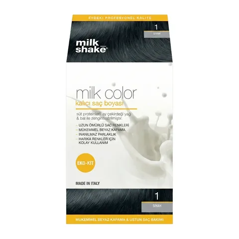 Краска для волос Milk Shake Milk Color стойкая черная - 1 от Milk Shake
