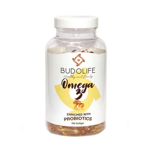 Budolife Omega 3 Probiotikum - 200 Kapseln