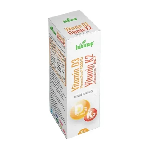 Jujube D3 + K2 Ergänzung 30ml - Unterstützung für Knochen & Immunsystem