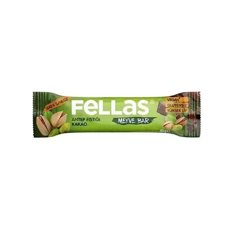 Fellas Pistazien-Kakao-Frucht-Riegel - Hochfaser-Snack